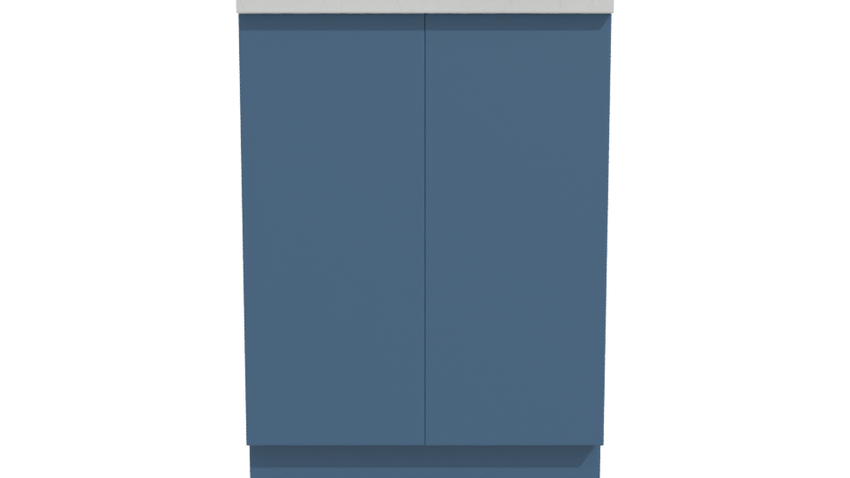 Stylish Modern Kitchen Cabinet 3D - Professional 3D Model Render 11