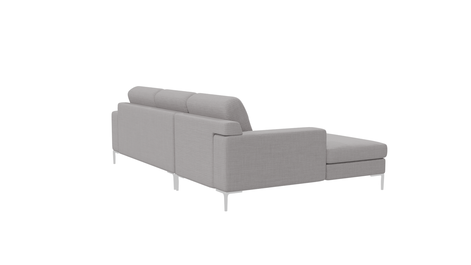 Contemporary L-Shaped Sofa 3D - Professional 3D Model Render 7
