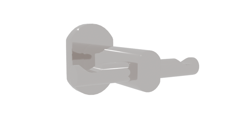 Stylish Wall Hook 3D Model - Professional 3D Model Render 10
