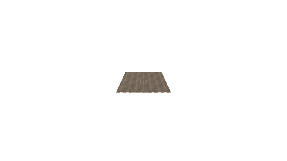 Stylish Wooden Plank Floor Model - Professional 3D Model Render 2