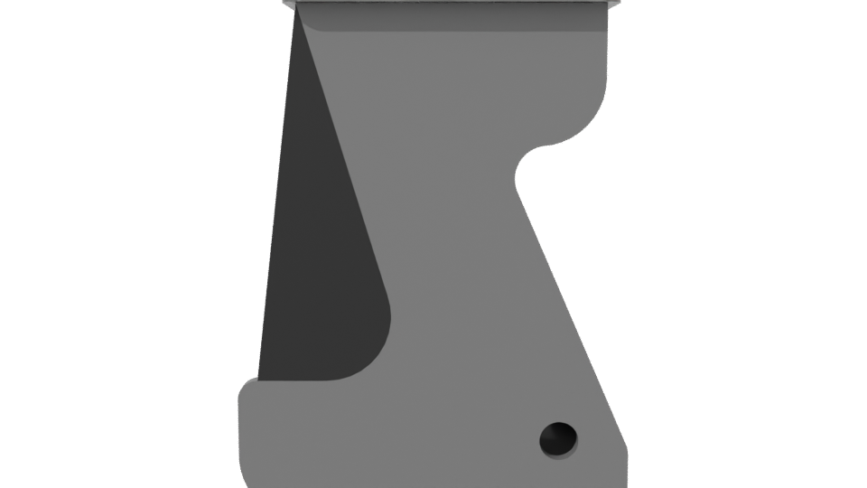 Stylish Modern Shelf Unit 3D - Professional 3D Model Render 2