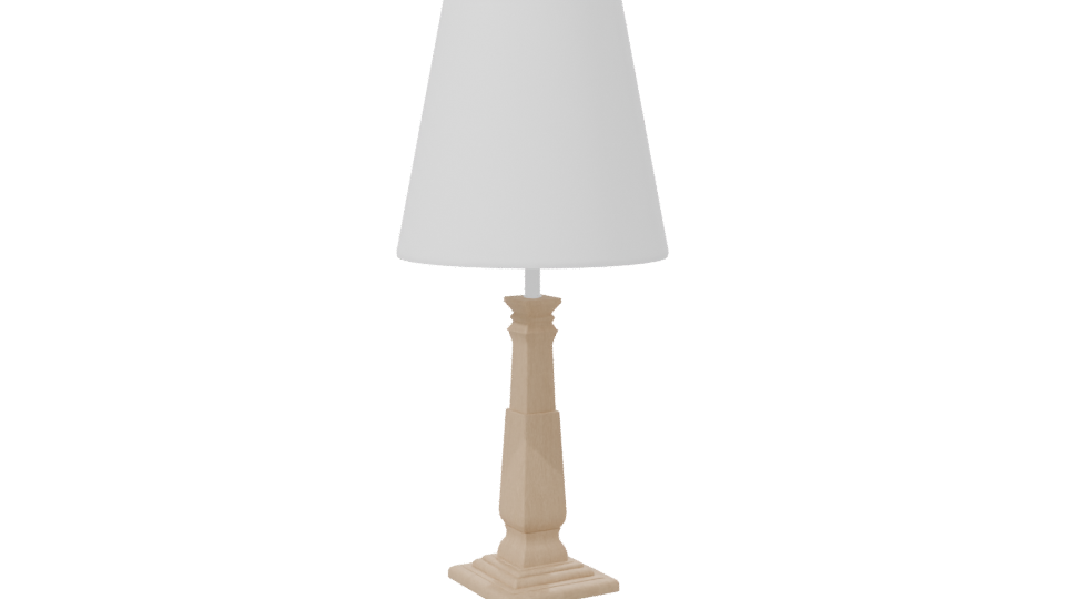 Elegant Table Lamp 3D Model - Professional 3D Model Render 7