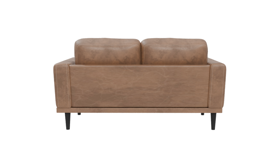 Stylish Modern Two-Seater Sofa - Professional 3D Model Render 5