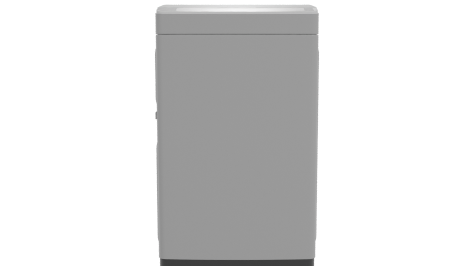 Stylish Top-Load Washing Machine 3D - Professional 3D Model Render 11