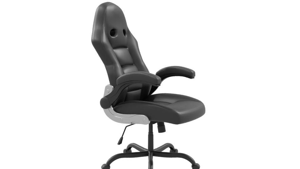 Ergonomic Gaming Chair 3D Model - Professional 3D Model Render 9