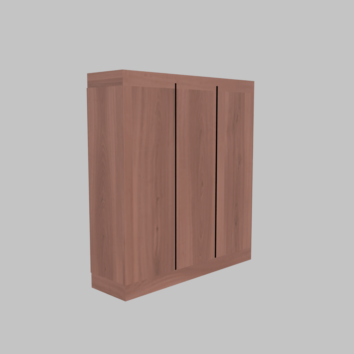 Closet 6 Puertas 2 Cajones Cerezo