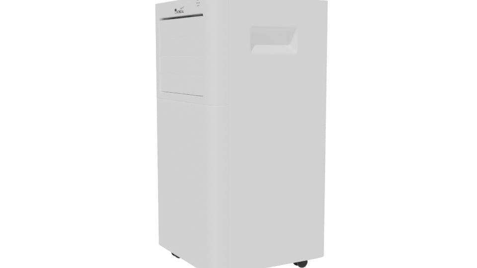 Compact Portable Air Conditioner Model - Professional 3D Model Render 13