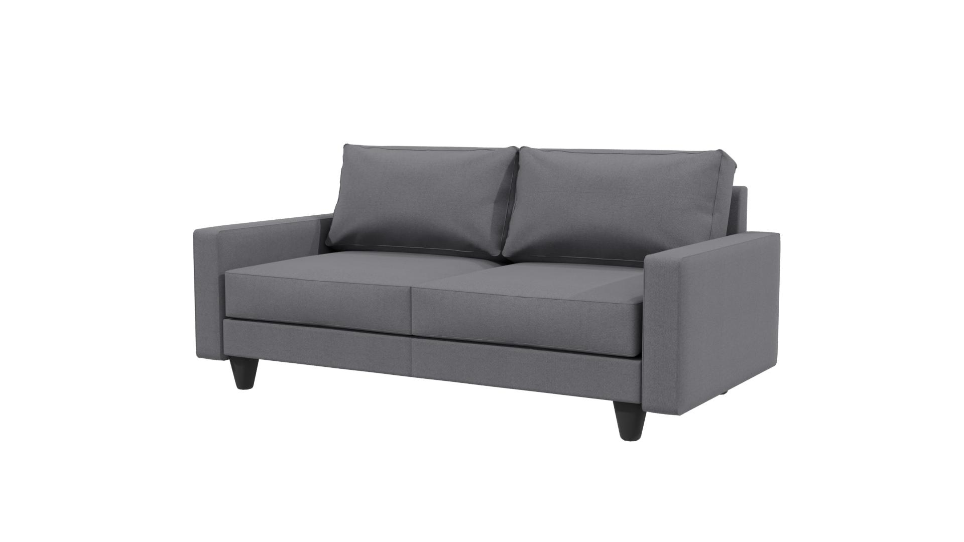 Contemporary Fabric Sofa 3D Model - Professional 3D Model Render 3