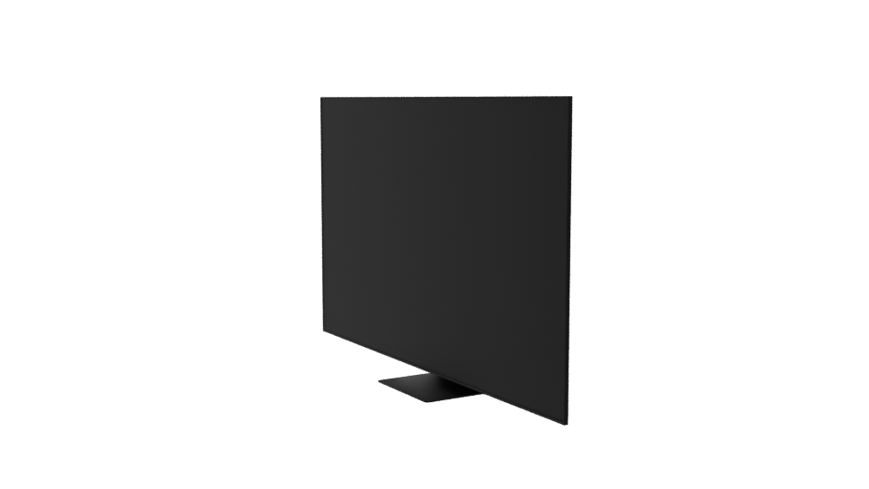 Sleek Modern Television 3D Model - Professional 3D Model Render 13