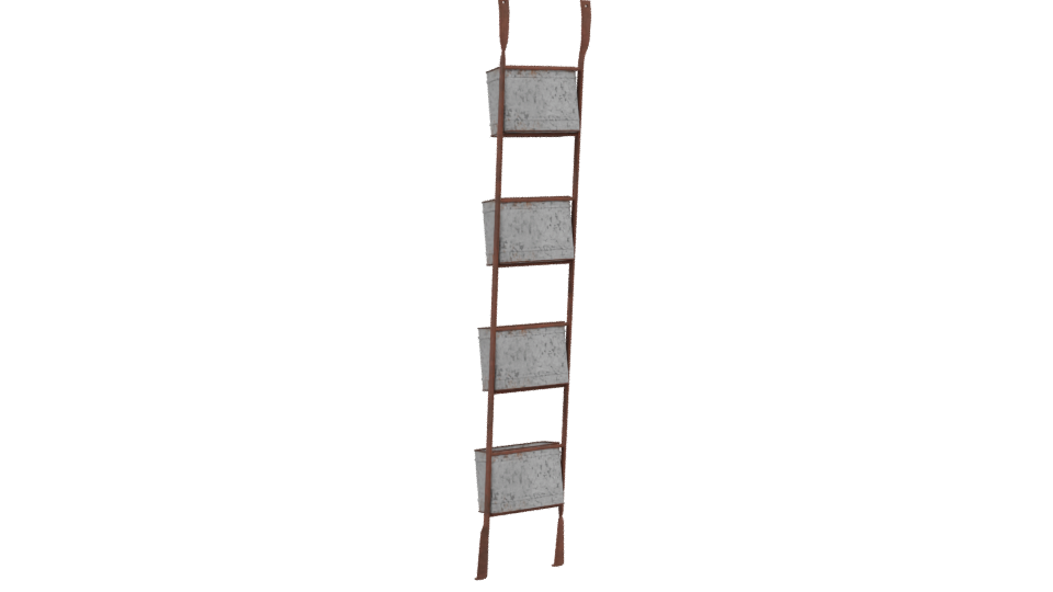 Industrial Metal Drawer Unit 3D - Professional 3D Model Render 4