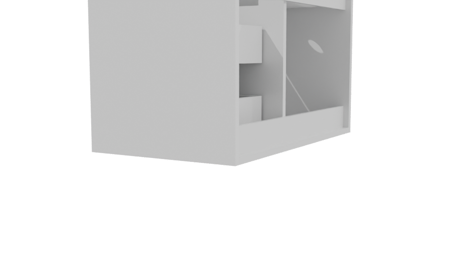 Stylish Modern Bathtub Model - Professional 3D Model Render 3