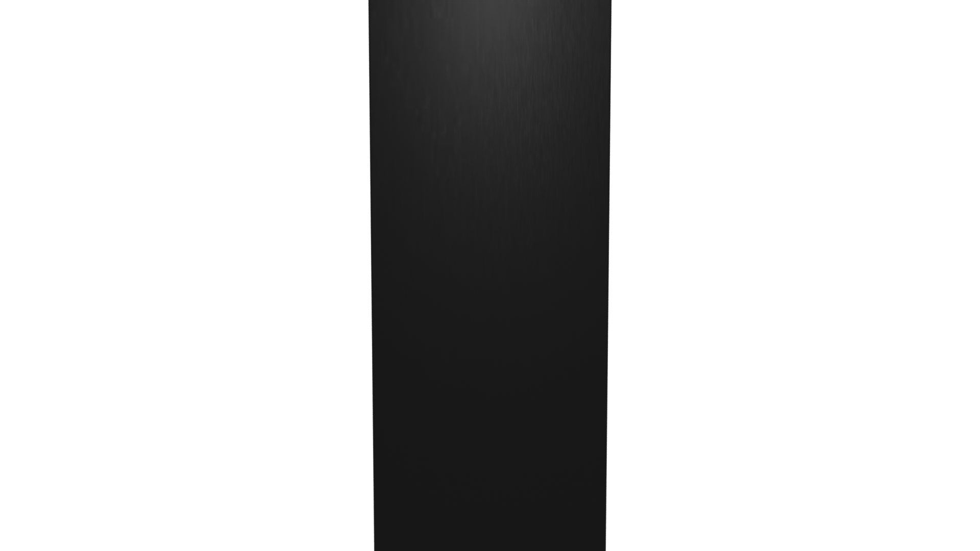 Sleek Black Refrigerator 3D Model - Professional 3D Model Render 5