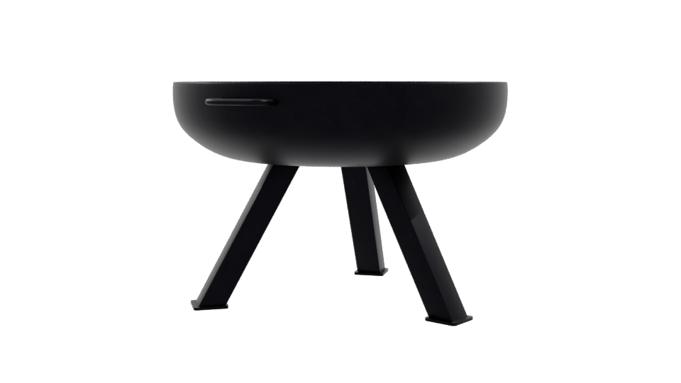 Contemporary Fire Pit 3D Model - Professional 3D Model Render 9