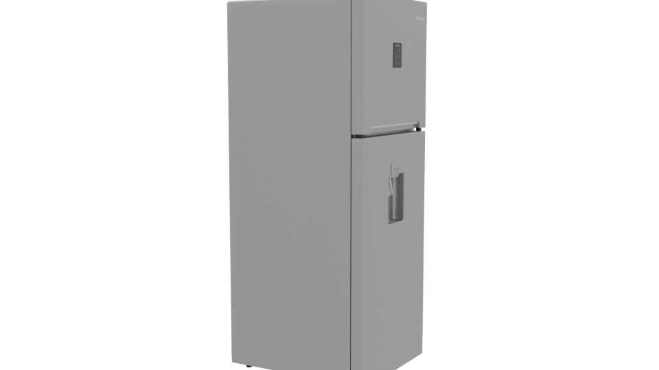 Top Mount WINIA Refrigerator 3D Model - Professional 3D Model Render 9