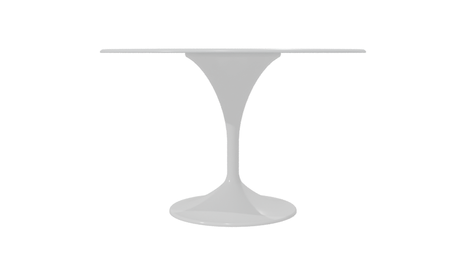 Sleek Modern Dining Table 3D - Professional 3D Model Render 7
