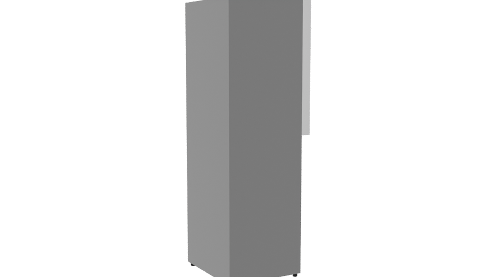 Sleek Refrigerator 3D Model - Professional 3D Model Render 7