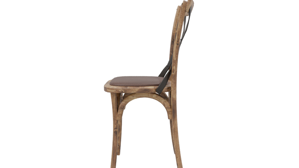 Corsica Dining Chair 3D Model - Professional 3D Model Render 2