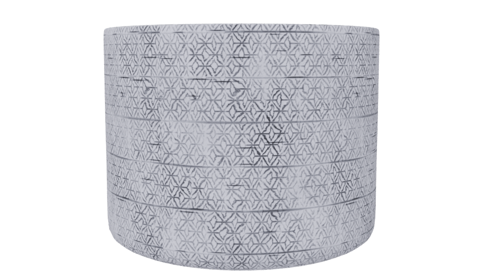 Elegant Decorative Pot 3D Model - Professional 3D Model Render 6