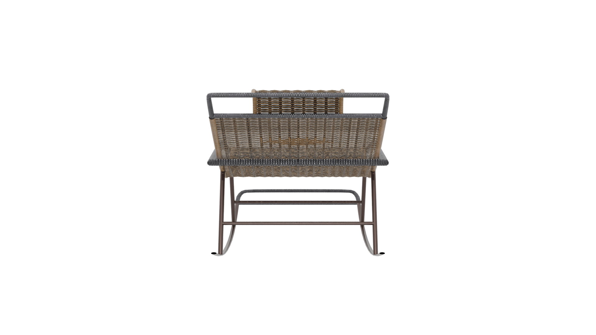 Stylish Outdoor Lounge Chair 3D - Professional 3D Model Render 5