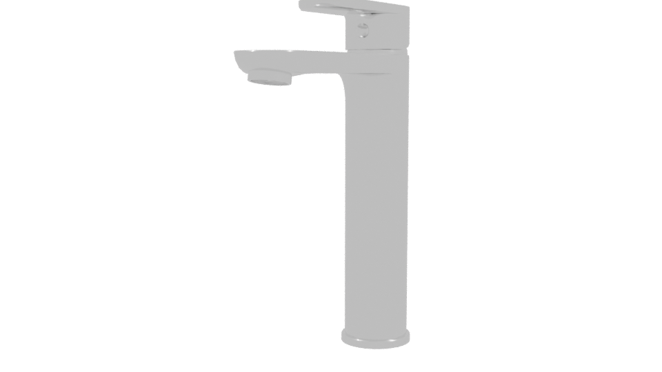Sleek Modern Bathroom Faucet 3D - Professional 3D Model Render 3