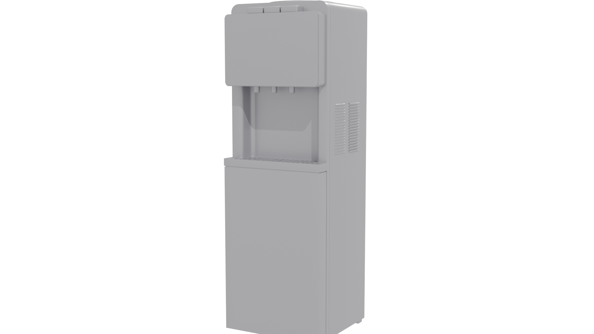 Aspix Floor Water Cooler 3D Model - Professional 3D Model Render 12