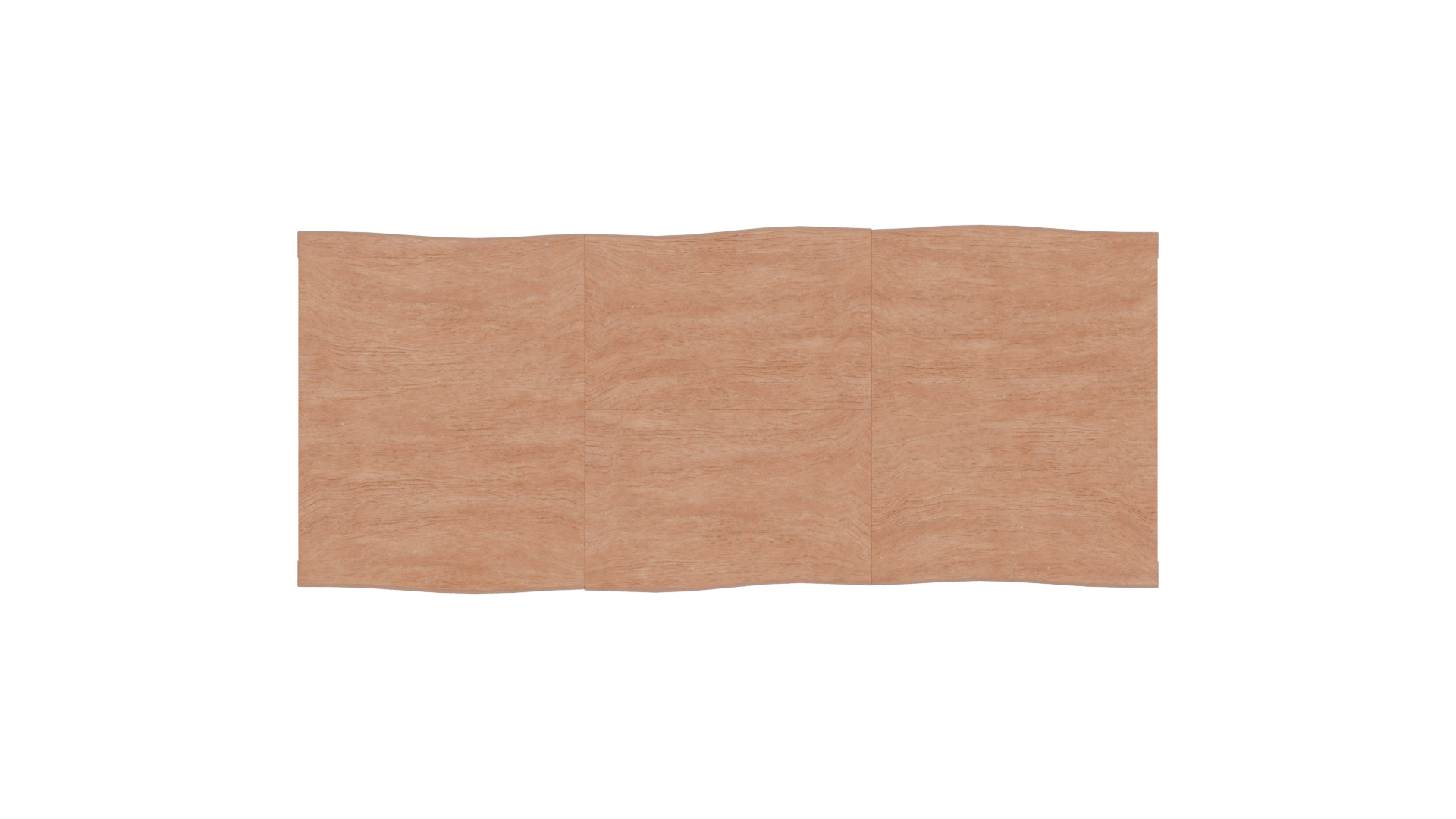 Modern Dining Table Wave 3D - Professional 3D Model Render 6