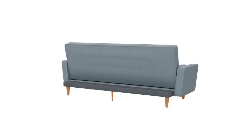 Stylish Modern Fabric Sofa 3D Model - Professional 3D Model Render 6