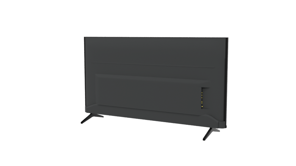 Sleek Modern TV Display Model - Professional 3D Model Render 6