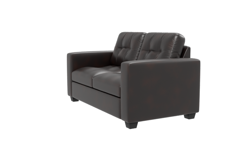 Stylish Modern Leather Sofa 3D Model - Professional 3D Model Render 13