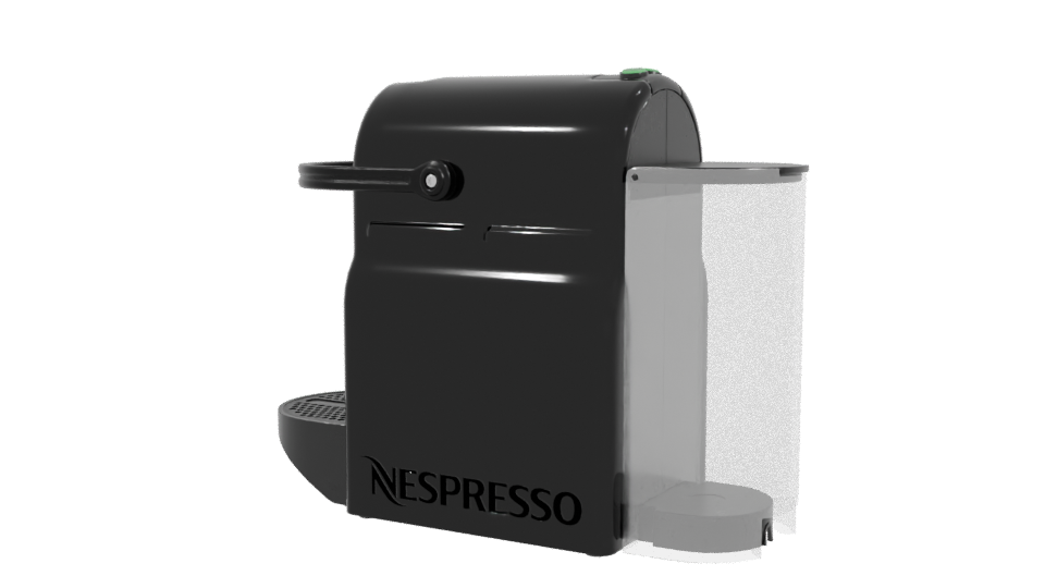 Compact Coffee Maker 3D Model - Professional 3D Model Render 3