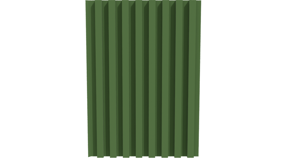 Stylized Green Cup 3D Model - Professional 3D Model Render 11