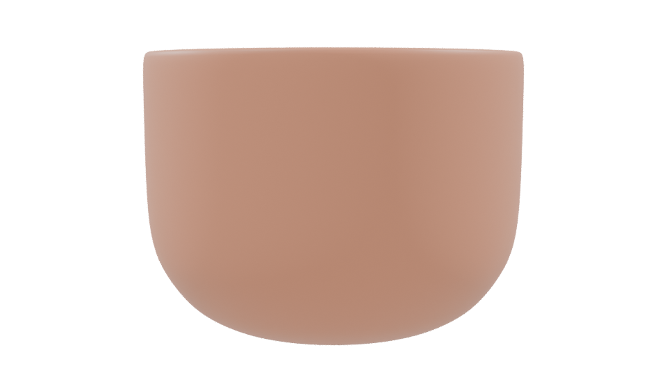 Decorative Ceramic Planter Model - Professional 3D Model Render 9