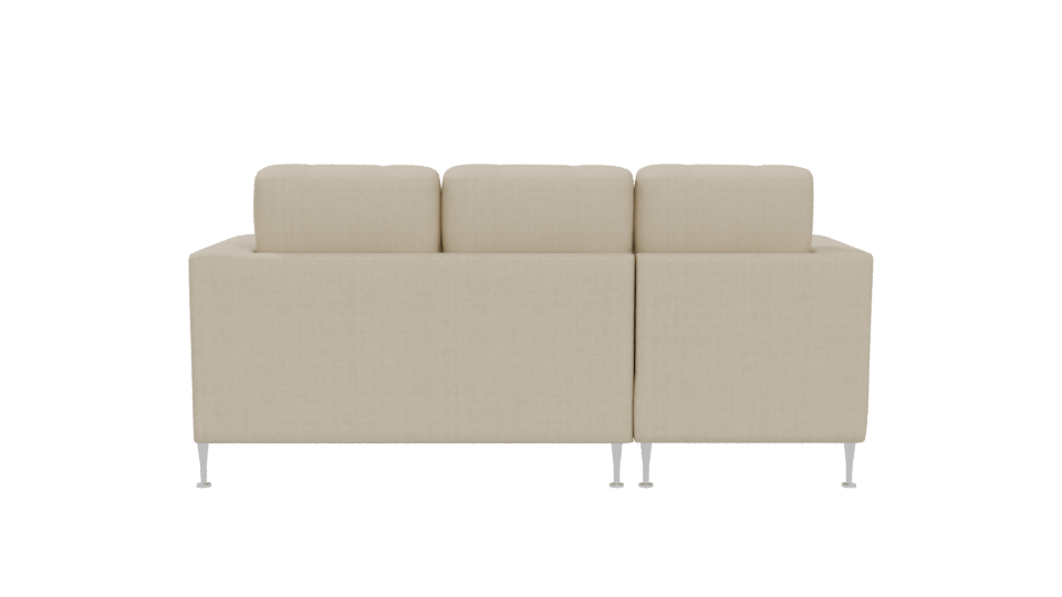 Contemporary L-Shaped Sofa Model - Professional 3D Model Render 5