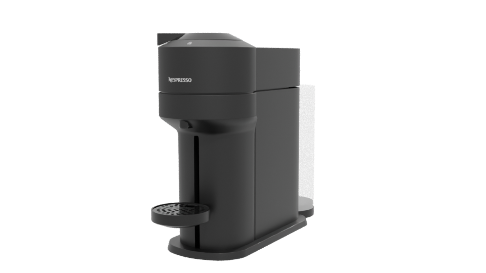 Sleek Modern Coffee Machine 3D Model - Professional 3D Model Render 12