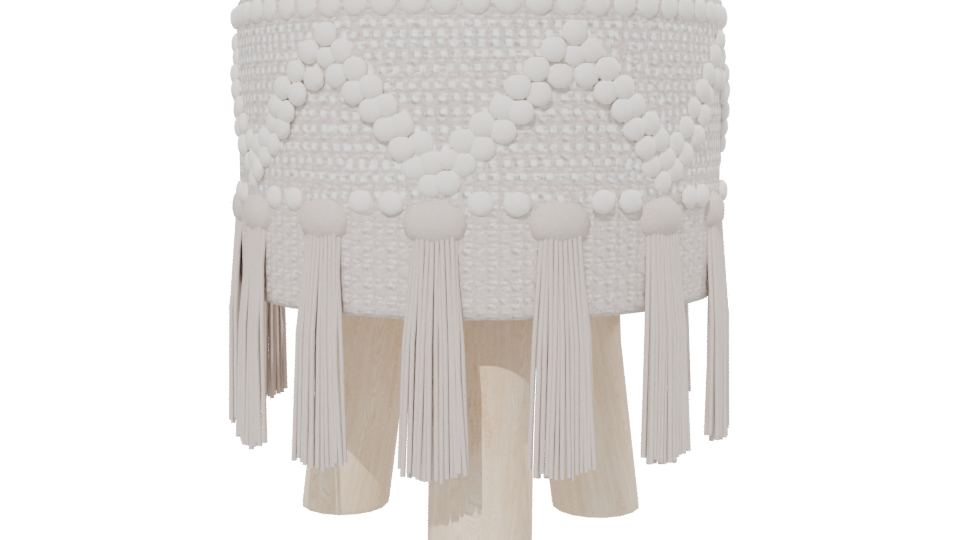 Stylish Macrame Plant Holder 3D - Professional 3D Model Render 13