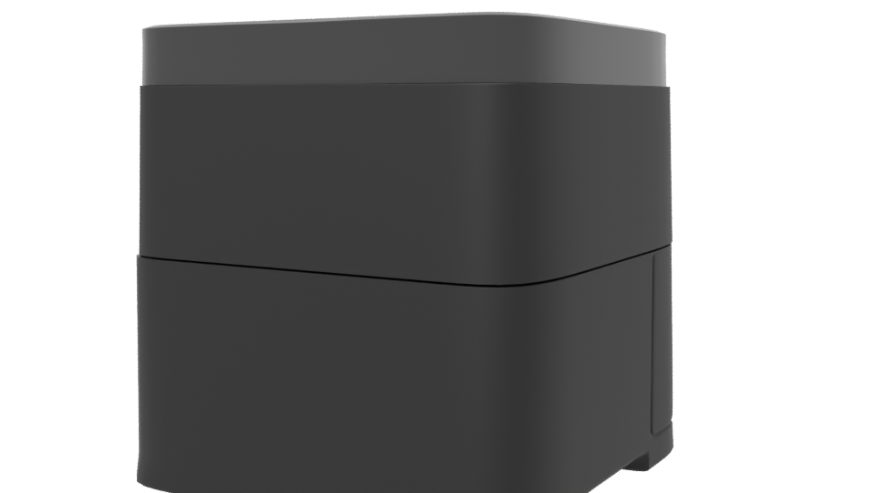 Sleek Air Fryer 3D Model - Professional 3D Model Render 6