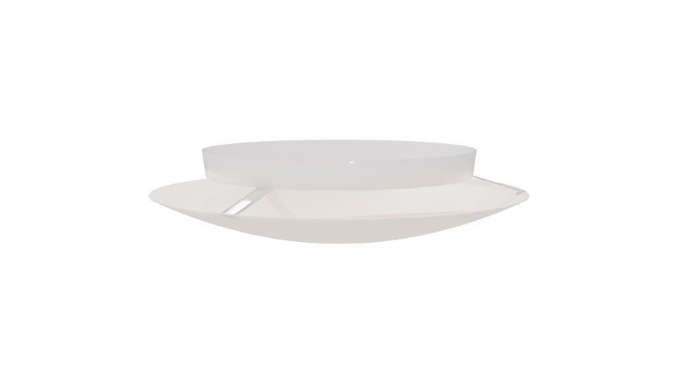 Elegant Circular Coffee Table 3D - Professional 3D Model Render 6