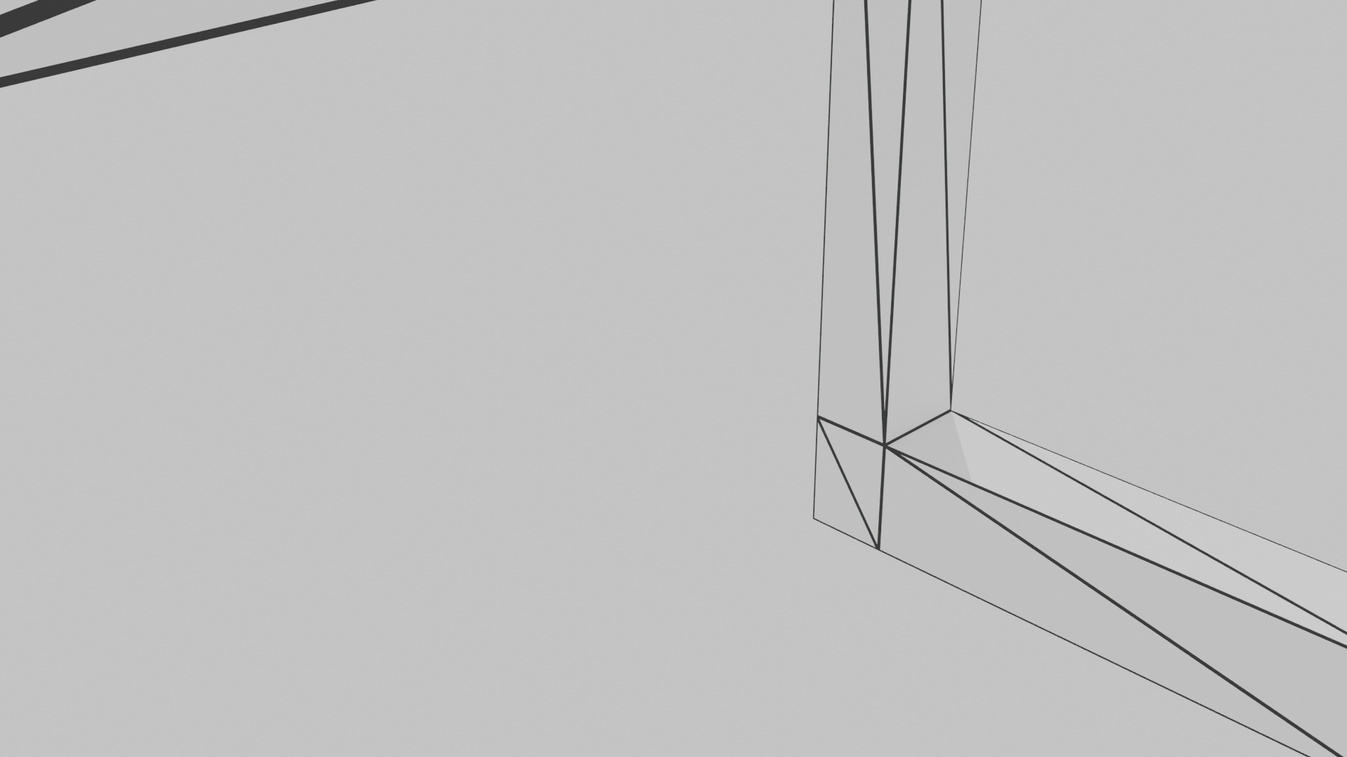 Stylish Glass Top Table 3D - Professional 3D Model Render 9