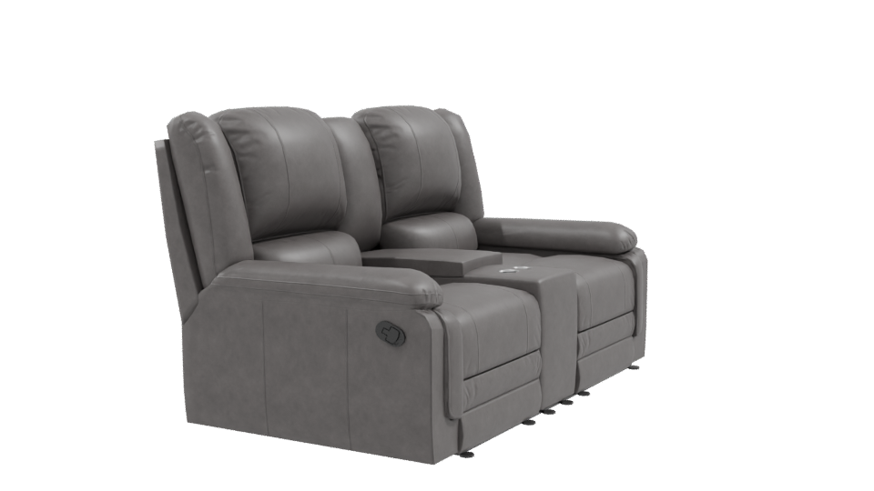 Luxury Reclining Sofa 3D Model - Professional 3D Model Render 9