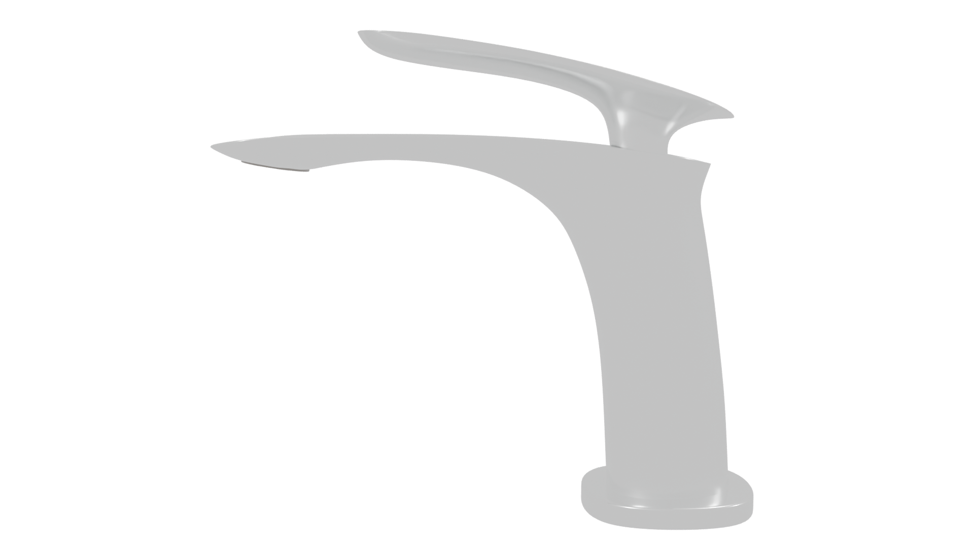 Sleek Modern Office Chair 3D - Professional 3D Model Render 2