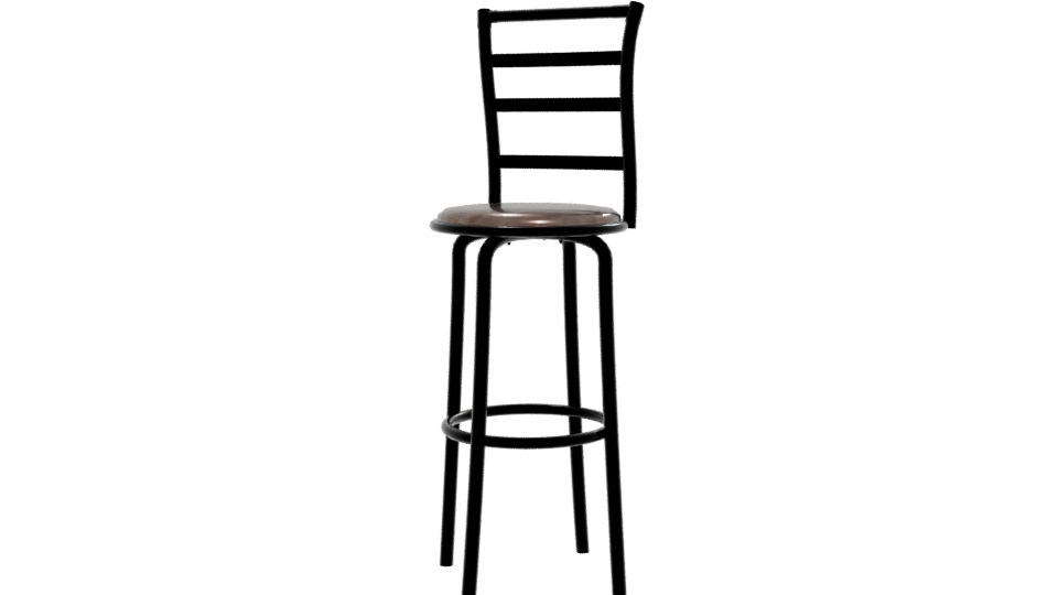 Stylish Bar Stool 3D Model - Professional 3D Model Render 12