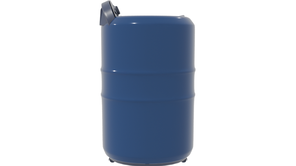 Industrial Water Tank Model 3D - Professional 3D Model Render 8