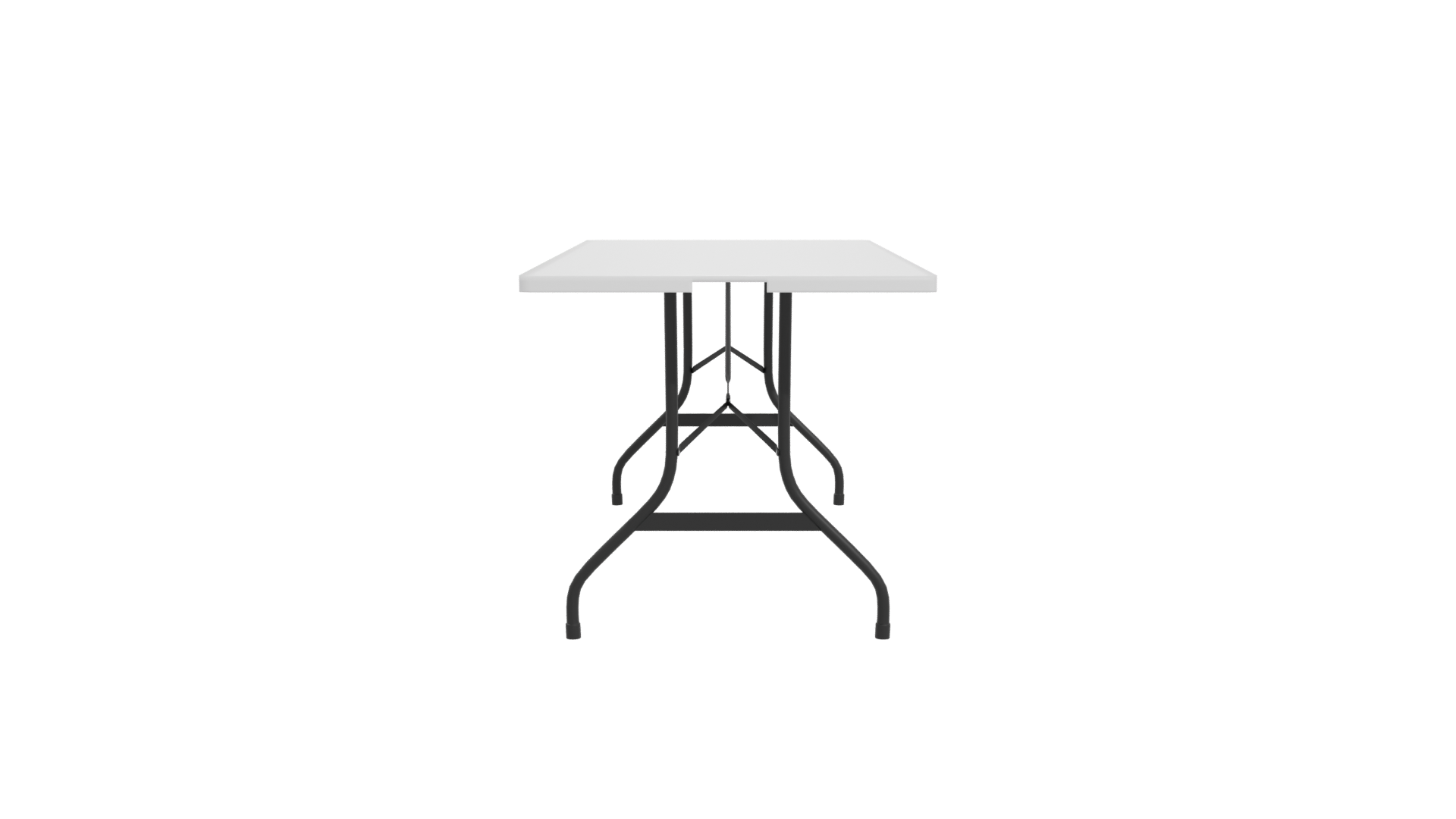 Minimalist Folding Table 3D Model - Professional 3D Model Render 11