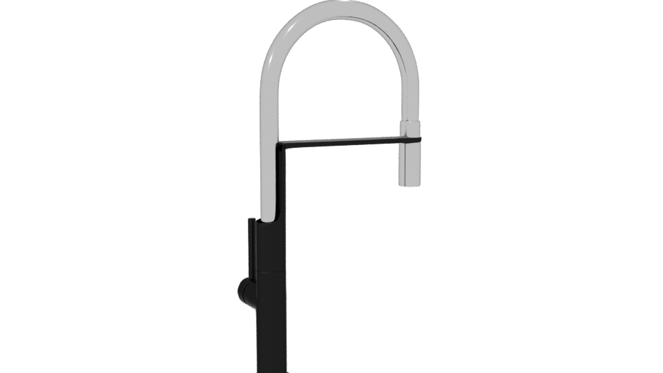 Stylish Modern Faucet 3D Model - Professional 3D Model Render 7