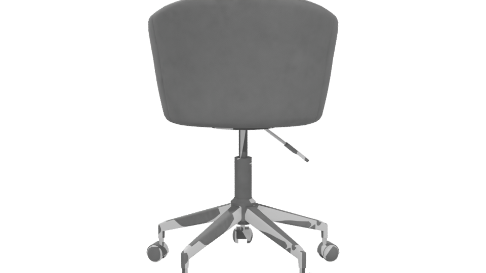 Stylish Modern Office Chair 3D Model - Professional 3D Model Render 5
