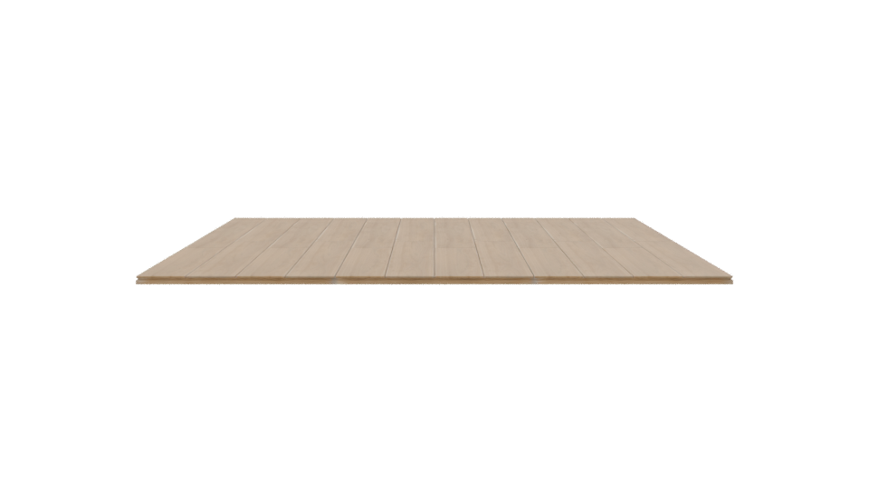 Sleek Wooden Panel Flooring 3D Model - Professional 3D Model Render 8