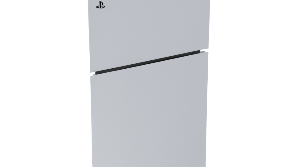 Next-Gen Gaming Console Model - Professional 3D Model Render 8