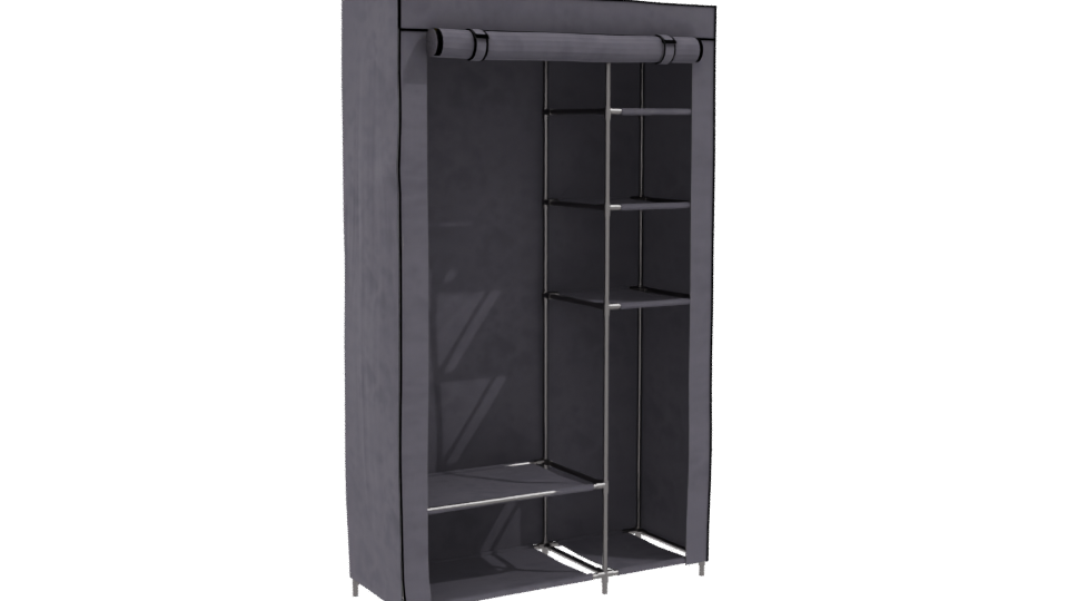 Minimalist Closet 3D Model - Professional 3D Model Render 10