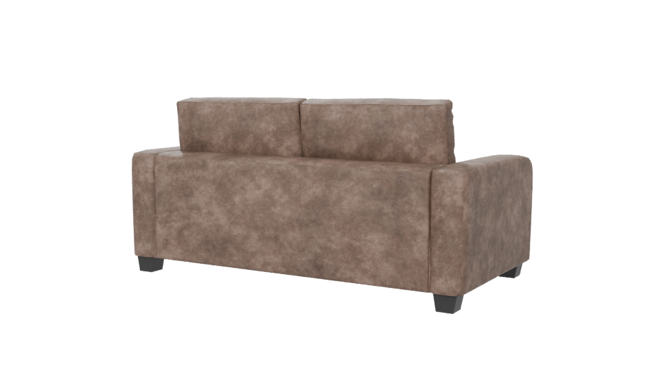 Stylish Modern Fabric Sofa 3D Model - Professional 3D Model Render 6