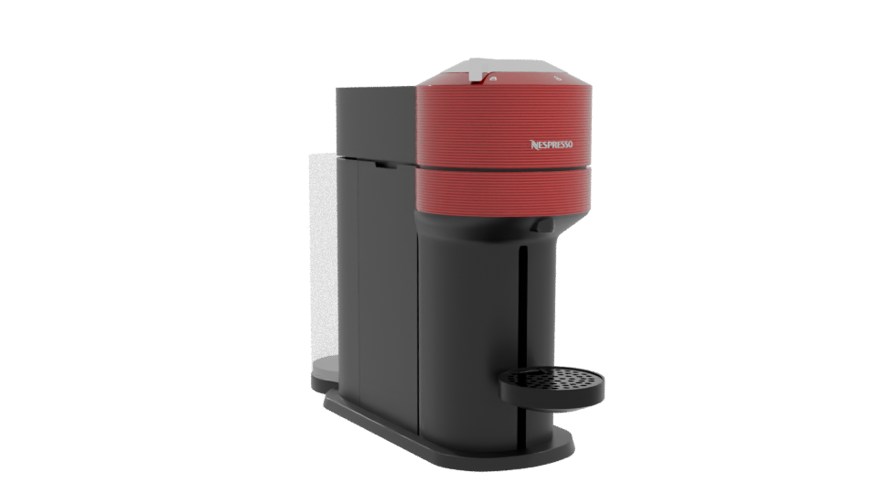 Stylish Coffee Maker 3D Model - Professional 3D Model Render 10